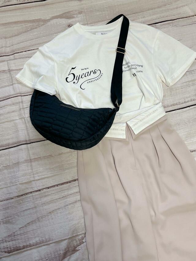 カジュアルコーデに合わせてもかわいい♪