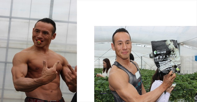 イチゴもいいけどプロテインもね。