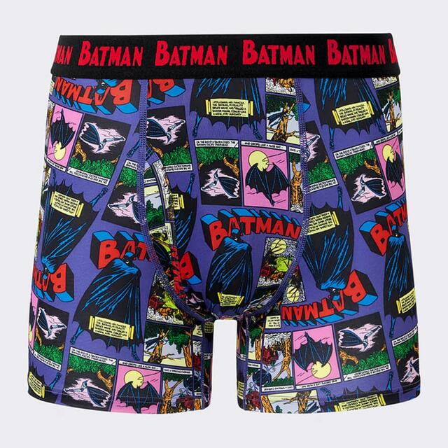 スタイルドライボクサーパンツ ¥590｜GU「バットマン」85周年コラボレーション