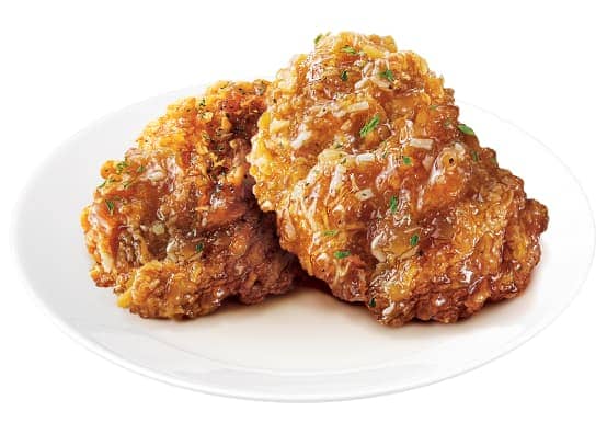 「骨なしニンニク醤油チキン」