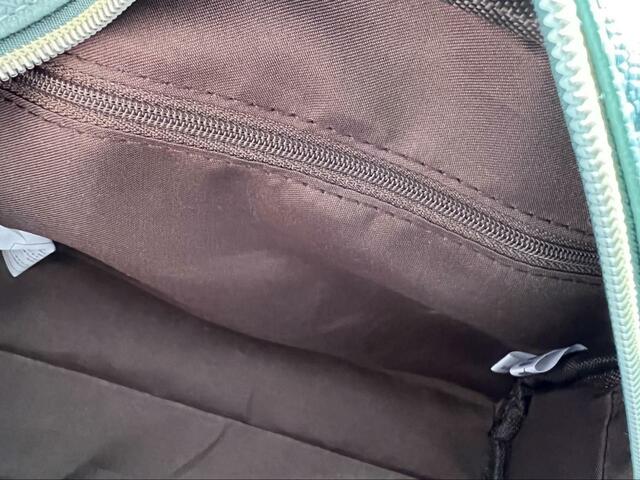 【しまむら×ミッフィー MFゴウヒボストン2WAY】ファスナー付きのポケットは嬉しい！