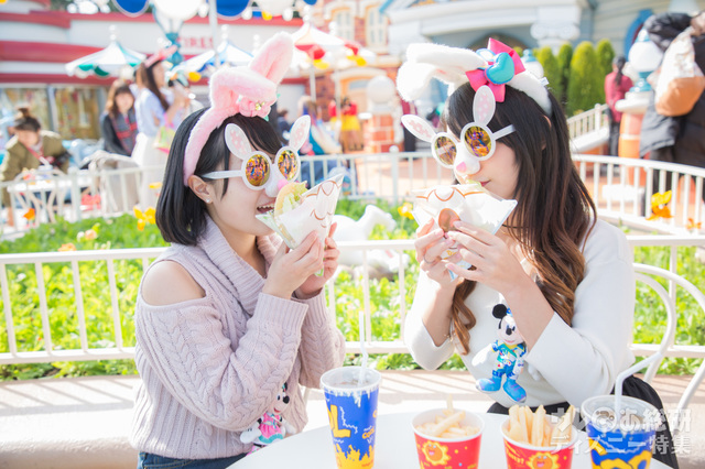 スペシャルセット 990円｜ヒューイ・デューイ・ルーイのグッドタイム・カフェ｜東京ディズニーランド「ディズニー・イースター」