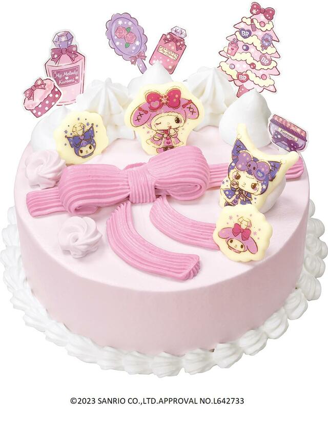 「マイメロディ・クロミ ドレスアップクリスマス」価格：参考価格 4,000円【サーティワン「HAPPY ICECREAM CHRISTMAS」】