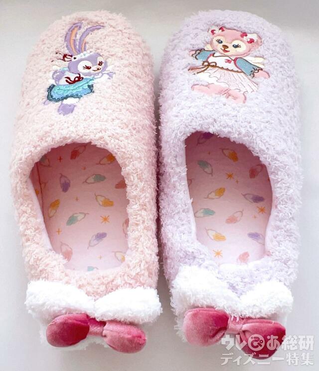 ダッフィー&フレンズの「ウィッシング・ウィングス」ルームシューズ