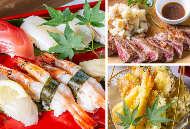 「通常メニューも常設」<期間:2025年7月1日〜31日>【ダイナミックシュラスコ&豪快手掴みシーフードが食べ放題!神戸のホテルで“海鮮VS肉”の贅沢ビュッフェ体験!】