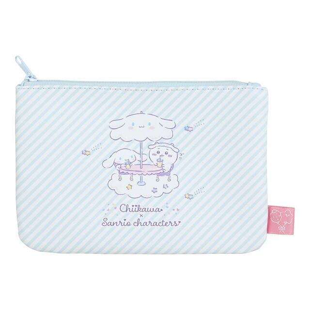 ちいかわ×サンリオキャラクターズ ミニフラットポーチ（全4種）　　各990円