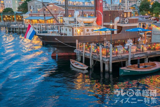 アメリカンウォーターフロントのデコレーション