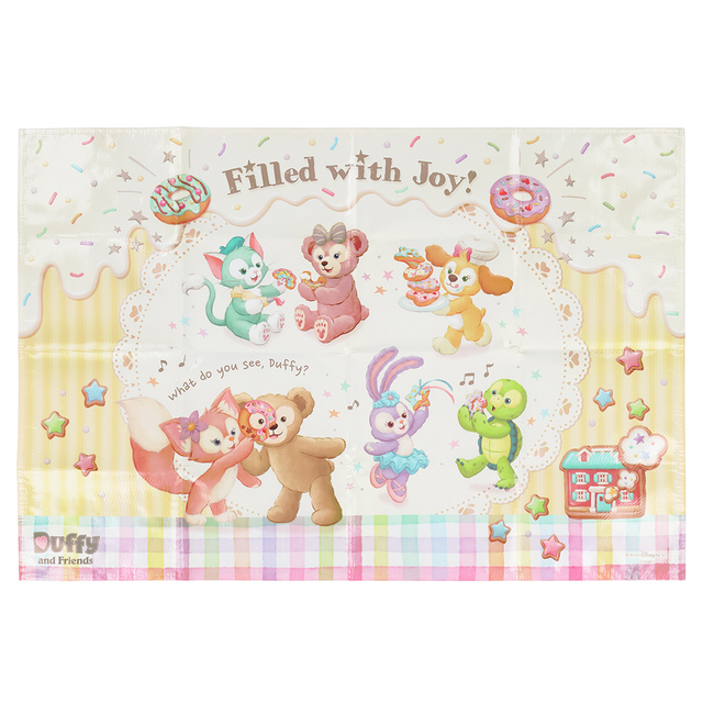 「ダッフィー＆フレンズのフィルド・ウィズ・ジョイ！」レジャーシート