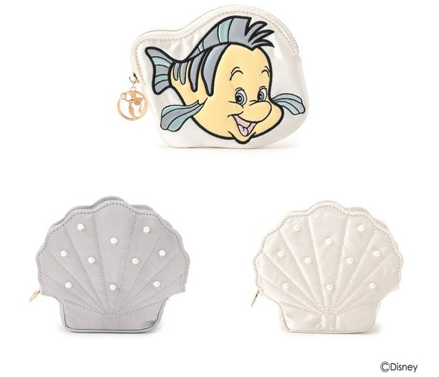 フランダーポーチ　¥3,300（税込）／シェルポーチ　¥3,630（税込）