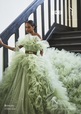 【クラウディア】『ウィキッド』新作ウェディングドレス「WICKED|SACHIKO TSUTSUI」 STW0009_Green