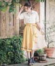 【美女と野獣】フリルスカート イエロー ￥7,590(税込)