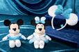 ぬいぐるみセット 60,000円、カチューシャ 120,000円｜東京ディズニーシー25周年「スワロフスキー・クリスタル」グッズ｜販売店舗：東京ディズニーシー「ファンタジースプリングス・ギフト」｜発売日：2026年11月25日(水)