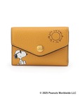 【PEANUTS×マルベリー】Mulberry | PEANUTS フォールデッド マルチカード ウォレット ￥62,480