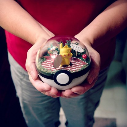 快適空間でピカチュウさんもにっこり ポケモン モンスターボール内での暮らしを表現したフィギュアジオラマ Medery Character S 快適空間でピカチュウさんもにっこり ポケモン モンスターボール内での暮らしを表現したフィギュアジオラマ Medery Character S