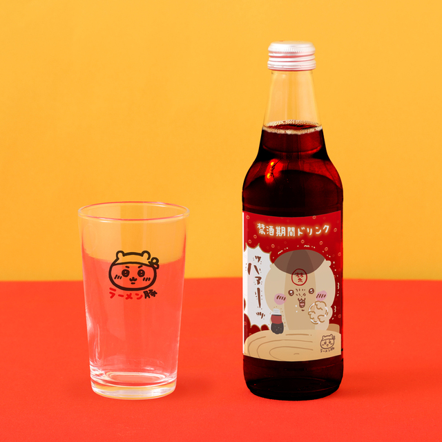 「禁酒期間ドリンク（コーラ）」＜770円(税込)＞【「ちいかわラーメン 豚」が名古屋PARCOに期間限定オープン】