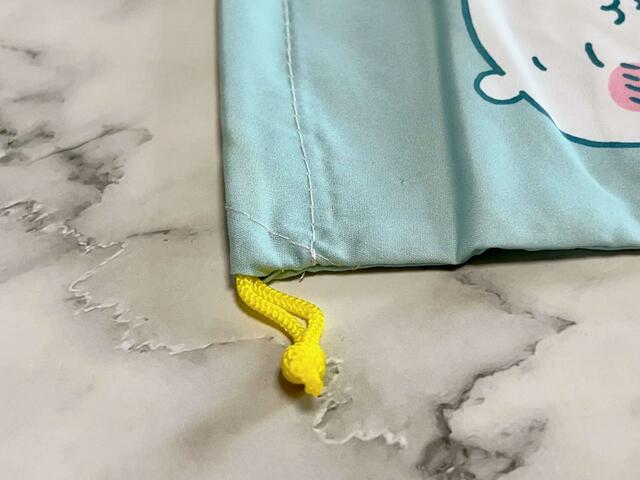 【100円ちいかわ雑貨】紐はイエロー！アクセントになっていてキュート