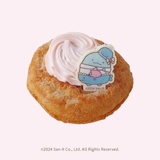 「ドーナツ(とかげ)」<価格:650円(スーベニア豆皿付き 1,350円)>【【新潟】サンエックスキャラクターがカフェ飯に!“たれぱんだ・リラックマ・すみっコぐらし”のコラボカフェ!】