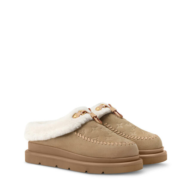 【LOUIS VUITTON(ルイ・ヴィトン)「LV SKI」コレクション新作】コルティナ ミュール(ヒール:1cm)各税込247,500円