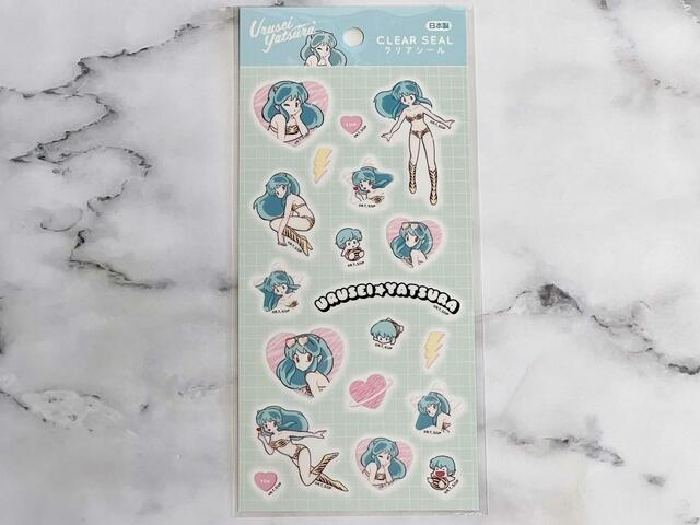 【100円ショップ×うる星やつら】ライトブルーはラムちゃん＆テンちゃんデザイン！