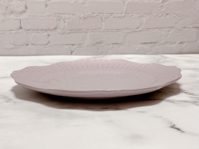 【Francfranc（フランフラン）】ラフィネ プレート M ライトグレー／税込1,200円