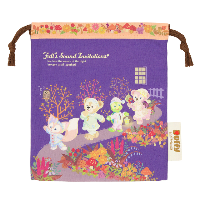 「ダッフィー&フレンズのフォールズ・サウンド・インビテーション」きんちゃくセット