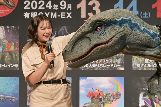 会場では恐竜の世界を体験できるスリル満点なアトラクションが目白押し！【ディノフェス2024】