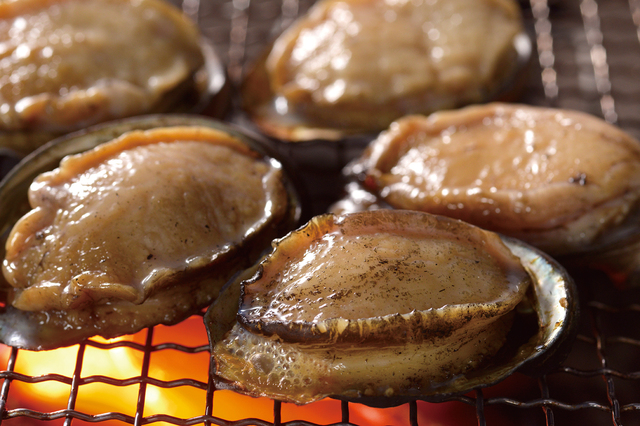 焼き蝦夷アワビ（江差町）
