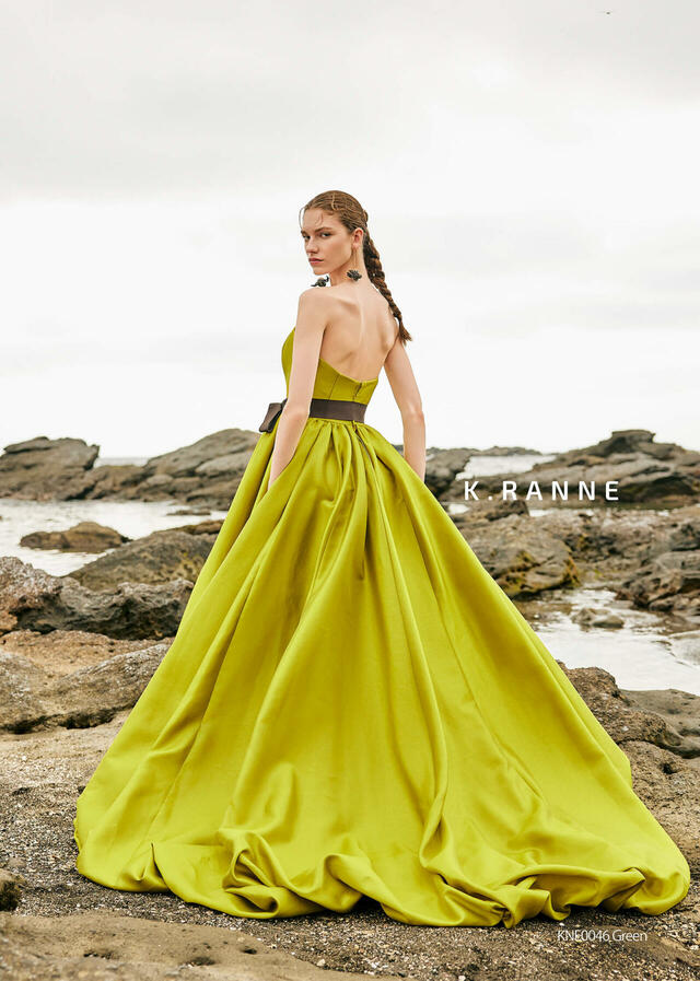 クラウディア|「K.RANNE-クランネ-」新作ウェディングドレス|KNE0046_Green