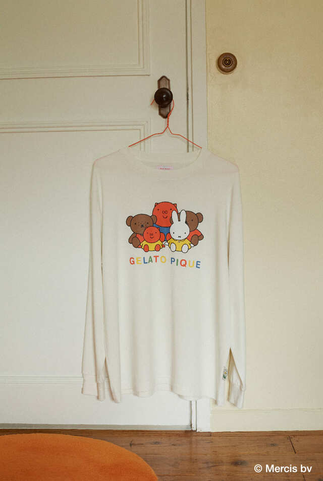 【gelato pique×ミッフィー】「【Dick Bruna】【UNISEX】ワンポイントロンＴ」￥6,380