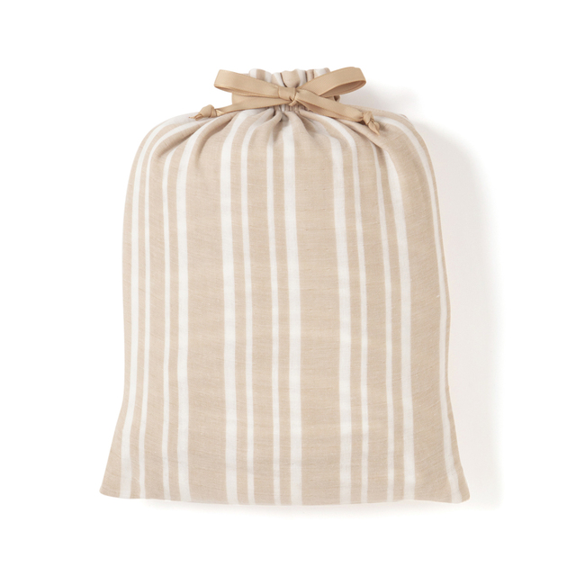 Francfranc（フランフラン）ストライプ トリプルガーゼ パジャマ　ポーチ