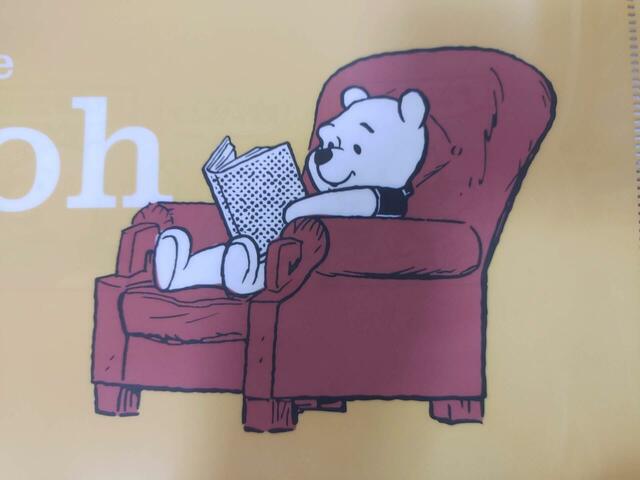 まったりしているプーさんがかわいい