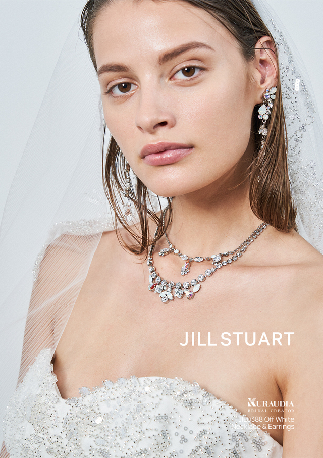 【JILL STUART(ジルスチュアート)新作ウェディングドレス】JIL0388-Off_White
