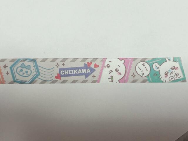 ハチワレの消印スタンプもキュート！モモンガもいますね♪