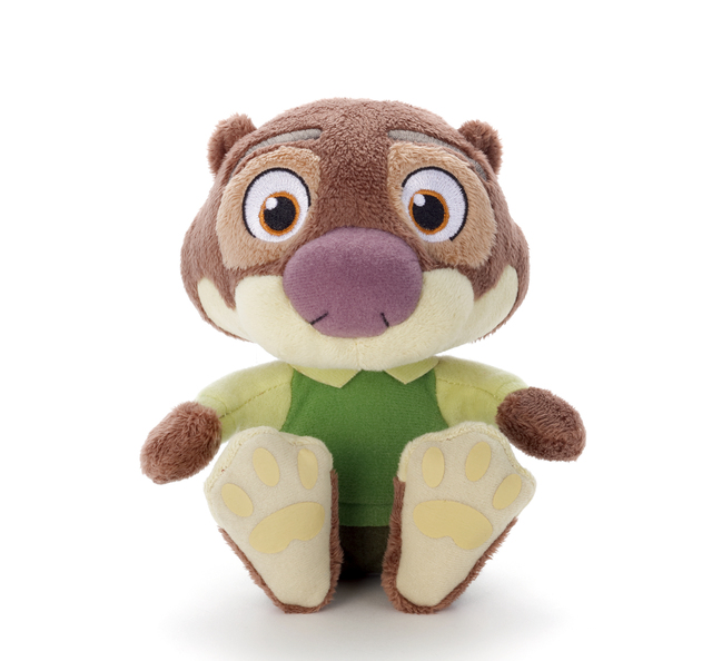ズートピア ぬいぐるみS エミットオッタートン