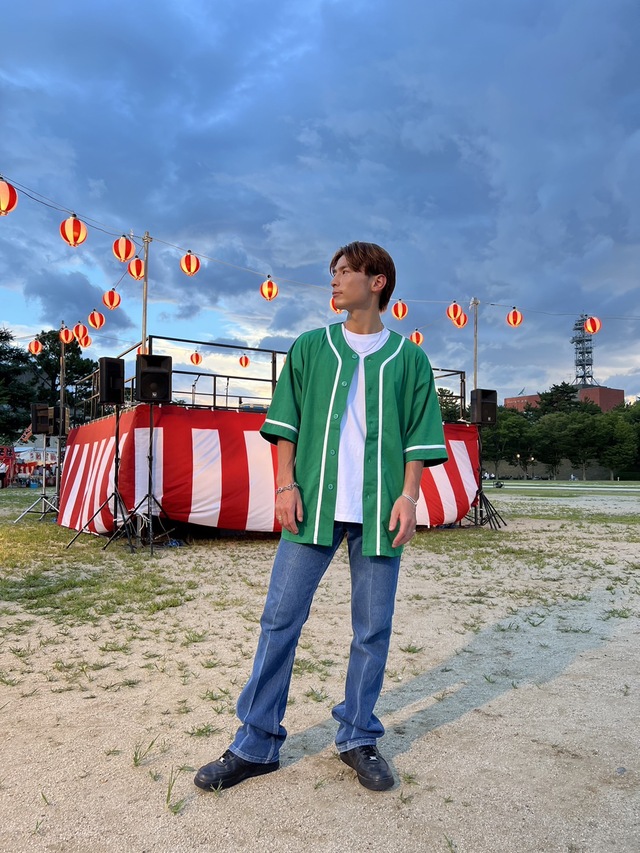 小宮山さんと松山まつりの風景