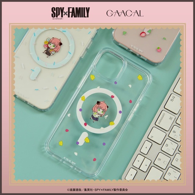 【GAACAL『SPY×FAMILY』コラボ】MagSafe対応機種でそのまま充電可能
