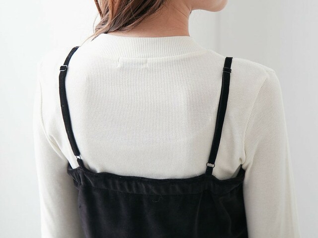 異素材使いドッキングワンピース「アナと雪の女王」|¥ 6,990 (税込)