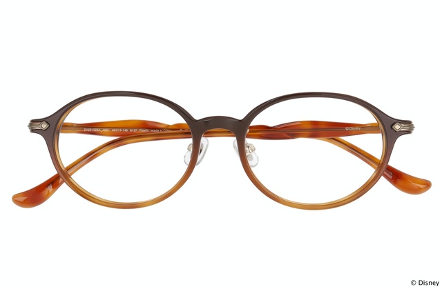 ZA221026_48E1（ブラウングラデーション）｜『わんわん物語』 レディ｜13,300円（税込・セットレンズ代込）｜ディズニー コレクション created by Zoff “FURRY series”