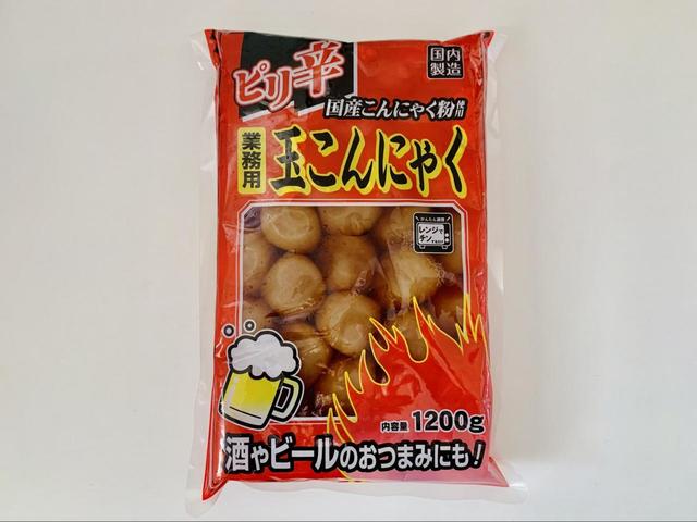 【業務スーパー ピリ辛玉こんにゃく】100gあたり17kcal