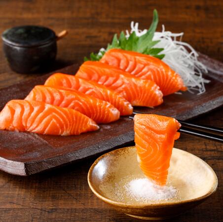 サーモン【海鮮れすとらん「魚のます」のお刺身食べ放題】