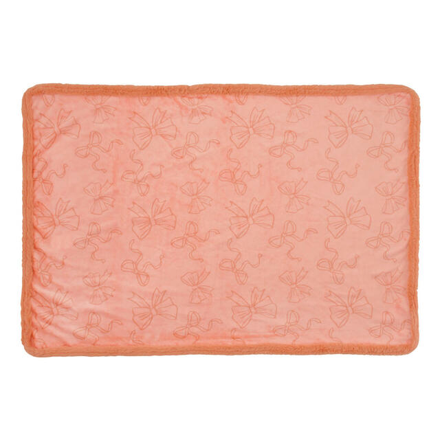 マリー おしゃれキャット ブランケット リボン柄 ぬいぐるみ付き Blanket 4,600円