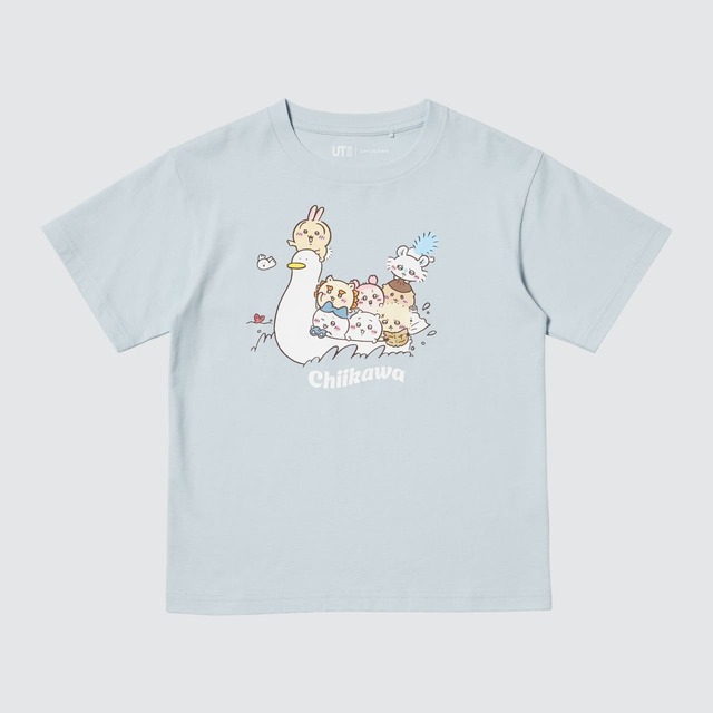 【ユニクロ×ちいかわ】「GIRLS ちいかわ UT」990円（100cm～160cm）