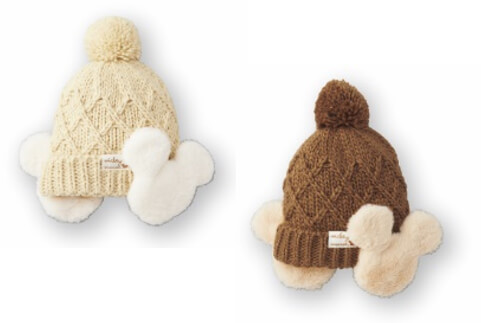 ニット帽　ディズニーマフ