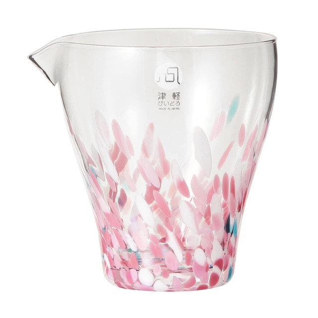 【スターバックス リザーブ® ロースタリー 東京】SAKURA 2026 コレクション／JIMOTO Made+ 津軽びいどろ 片口 昼桜 230ml ￥5,200 