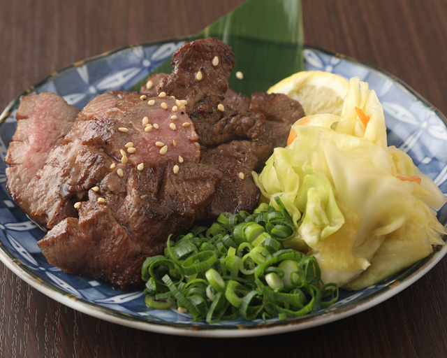 こだわりの熟成牛タン料理