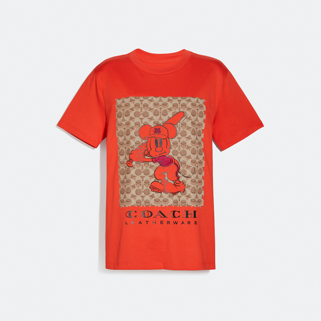 Baseball Tshirt - Disney x Coach - Women's
