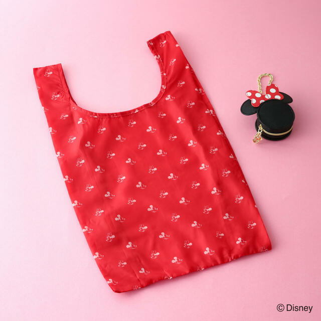 【Francfranc×ディズニーコラボグッズ 人気ランキング 1位】「ディズニー バッグチャームエコバッグ ミニー」2,200円（税込）