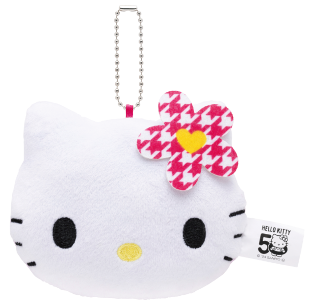B賞フェイスチャーム(全5種)【Happyくじ『HELLO KITTY 50th〜ハッピーアニバーサリー★〜』】