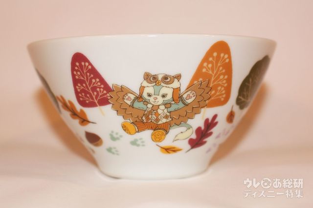 「ダッフィーたちの秋のぼうけん」茶わんセットの茶わん