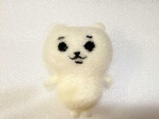 眉ができました。次はほっぺた！